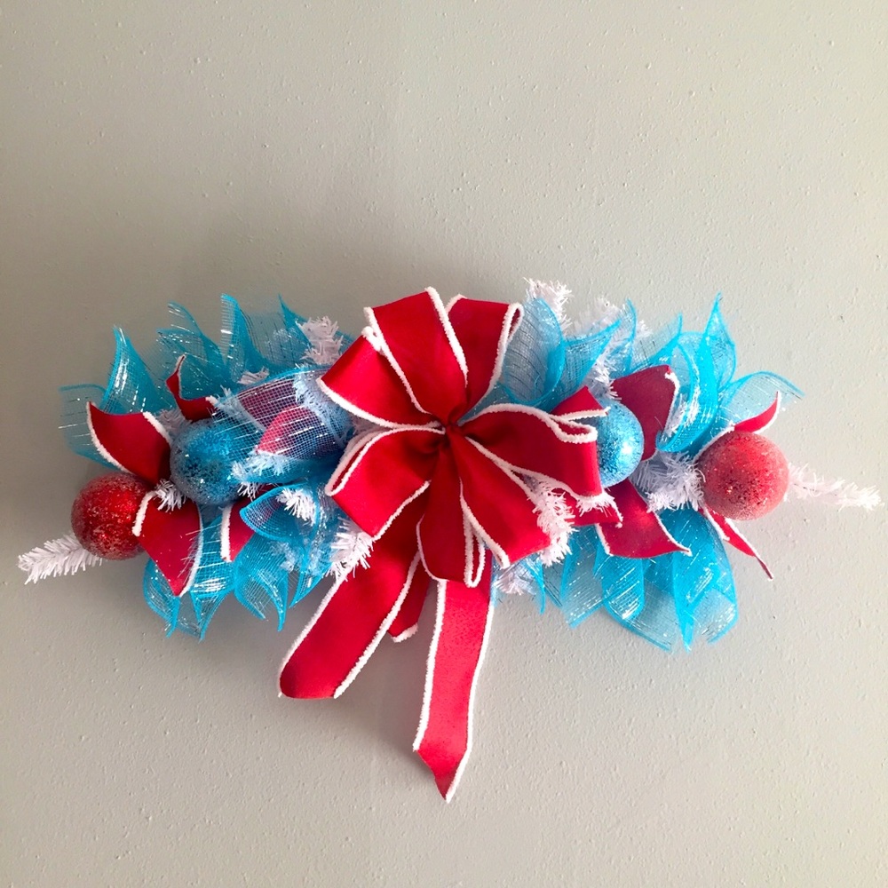 Christmas wreath and centerpiece 🎄